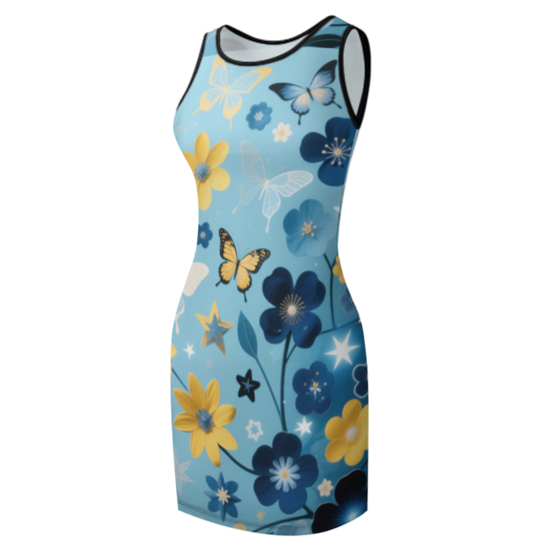 Customizable Sleeveless Tank Dress