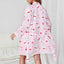 Custom Long Sleeve Belted Robe Nightwear For Women
