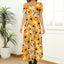 Custom Round Neck Short Sleeve Dress