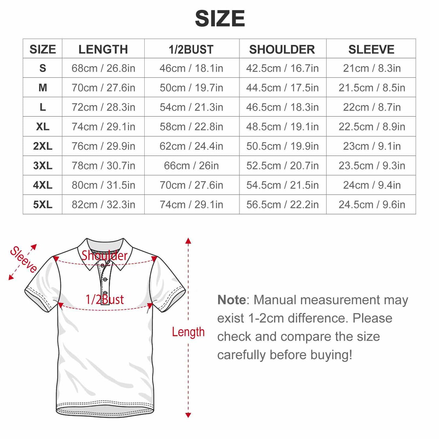 Custom POLO Straight Top for Women