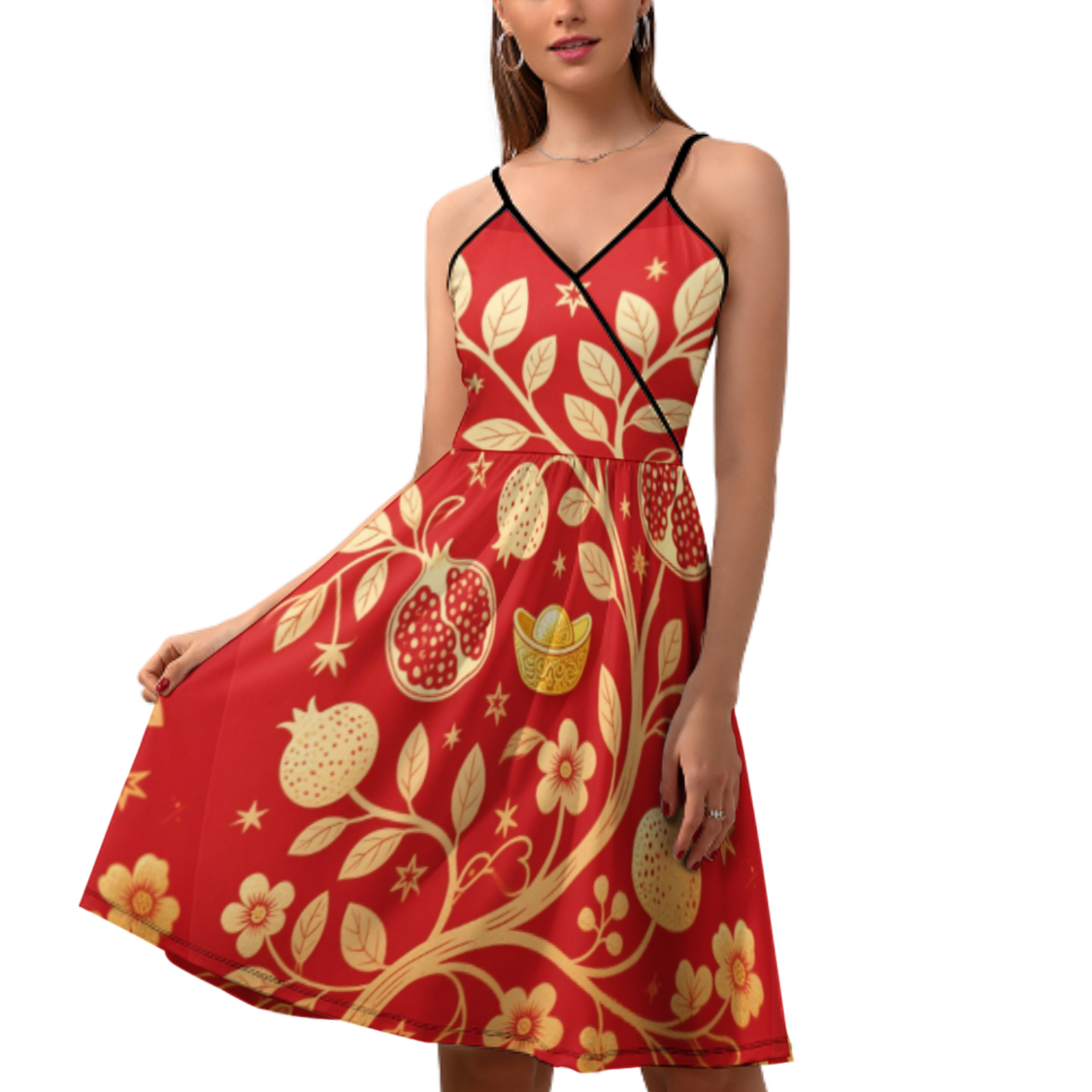 Customizable Spaghetti Strap Dress