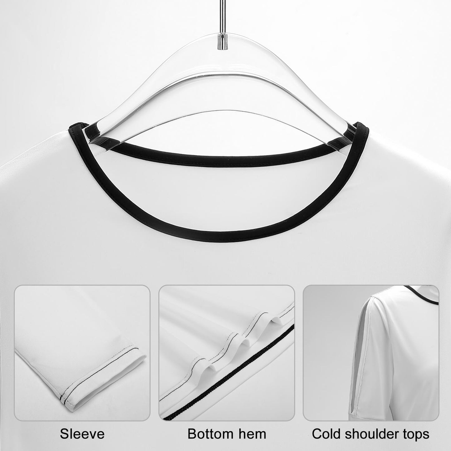 Custom Women's Crew neck Pullover T-shirt
