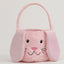 Personalized Embroidered Easter Basket Plush Rabbit Bucket