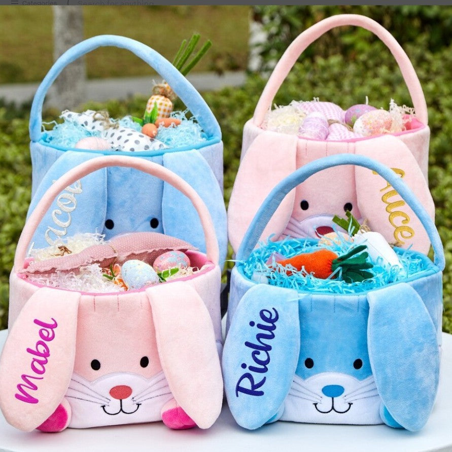 Personalized Easter Basket For Easter Egg Hunts & Photoshoots