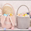 Personalized Embroidered Easter Bunny Basket for Kids