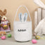 Personalized Easter Bunny Tote Bag Rabbit Ears Basket