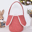 Personalized Embroidered Easter Bunny Basket for Kids