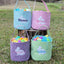 Personalized Cute Embroidered Easter Basket