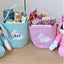 Personalized Cute Embroidered Easter Basket