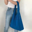 Personalized Embroidered Dopamine Knit Openwork Bag