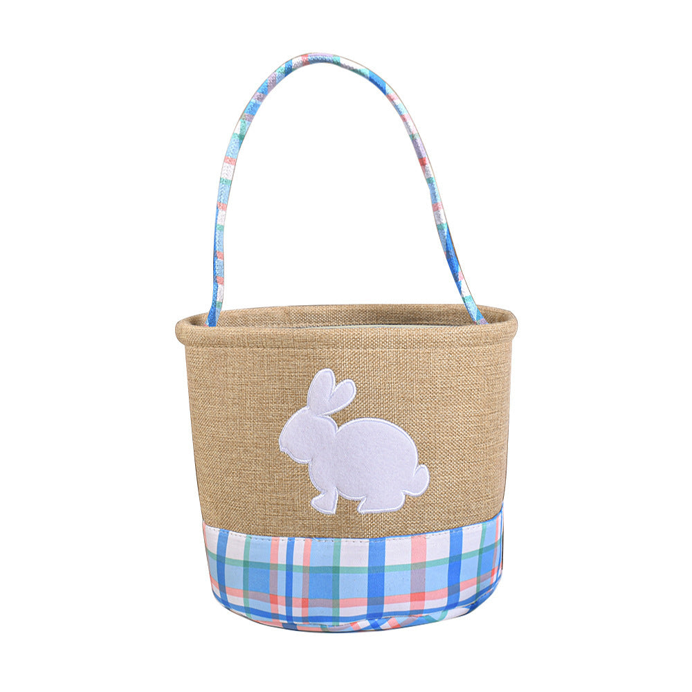 Personalized Embroidered Bubble Easter Basket