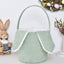 Personalized Embroidered Easter Bunny Basket for Kids