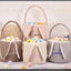 Personalized Embroidered Easter Bunny Basket for Kids
