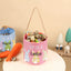 Personalized Embroidered Easter Basket Nonwoven Fabric