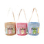 Personalized Embroidered Easter Basket Nonwoven Fabric
