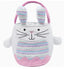 Personalized Embroidered Striped Plush Easter Basket