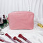 Monogrammed Embroidered Name Cosmetic Bag