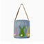 Personalized Embroidered Easter Basket Nonwoven Fabric