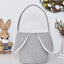 Personalized Embroidered Easter Bunny Basket for Kids