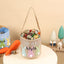 Personalized Embroidered Easter Basket Nonwoven Fabric
