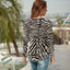 Custom V-neck Long Sleeve T-Shirt For Women