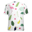 Custom Mid Sleeve Full Print T-shirt For Women