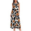 Custom Sleeveless Ankle Length Dress