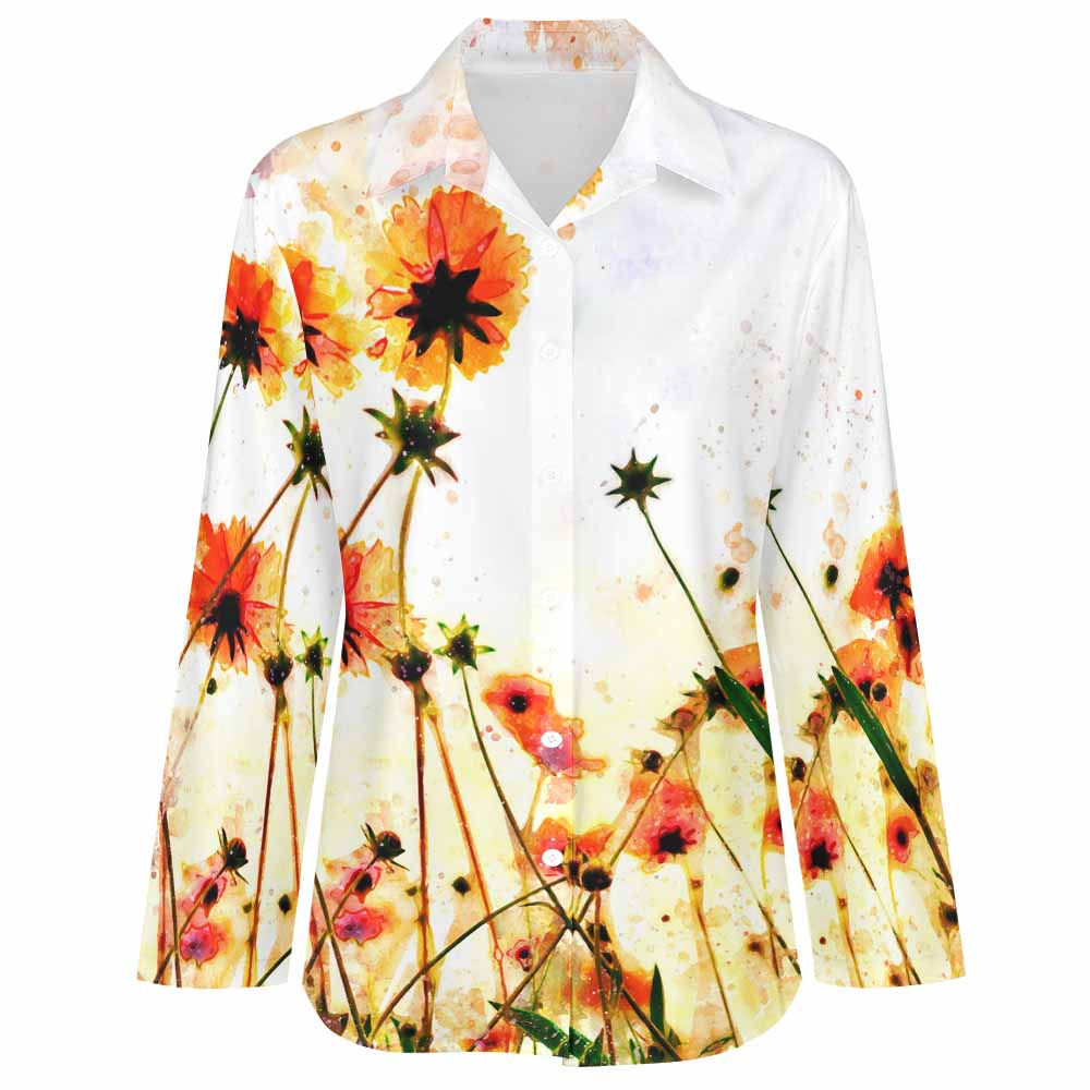 Custom Women's Irregular Hem Shirt