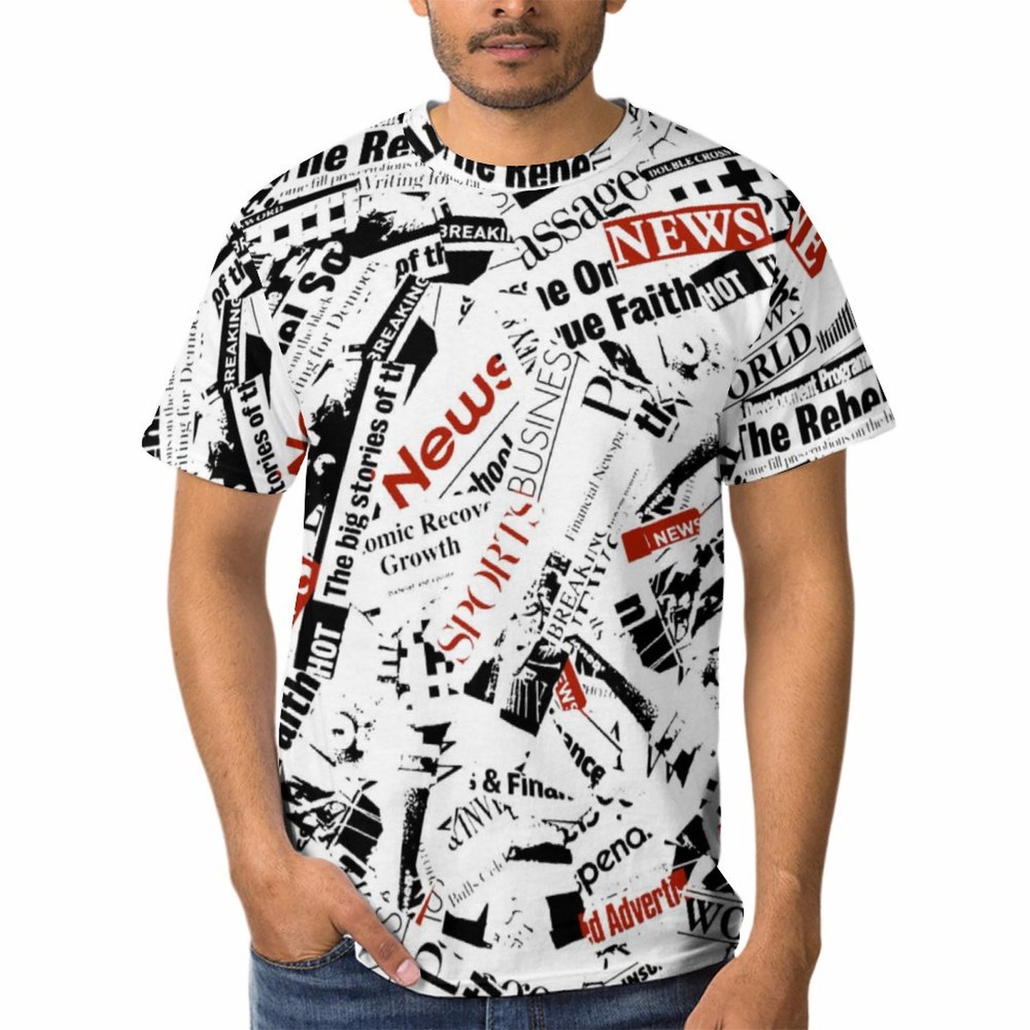 Custom All-Over Print Adult T-Shirts
