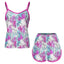 Custom Ladies Satin Camisole Pajama Set