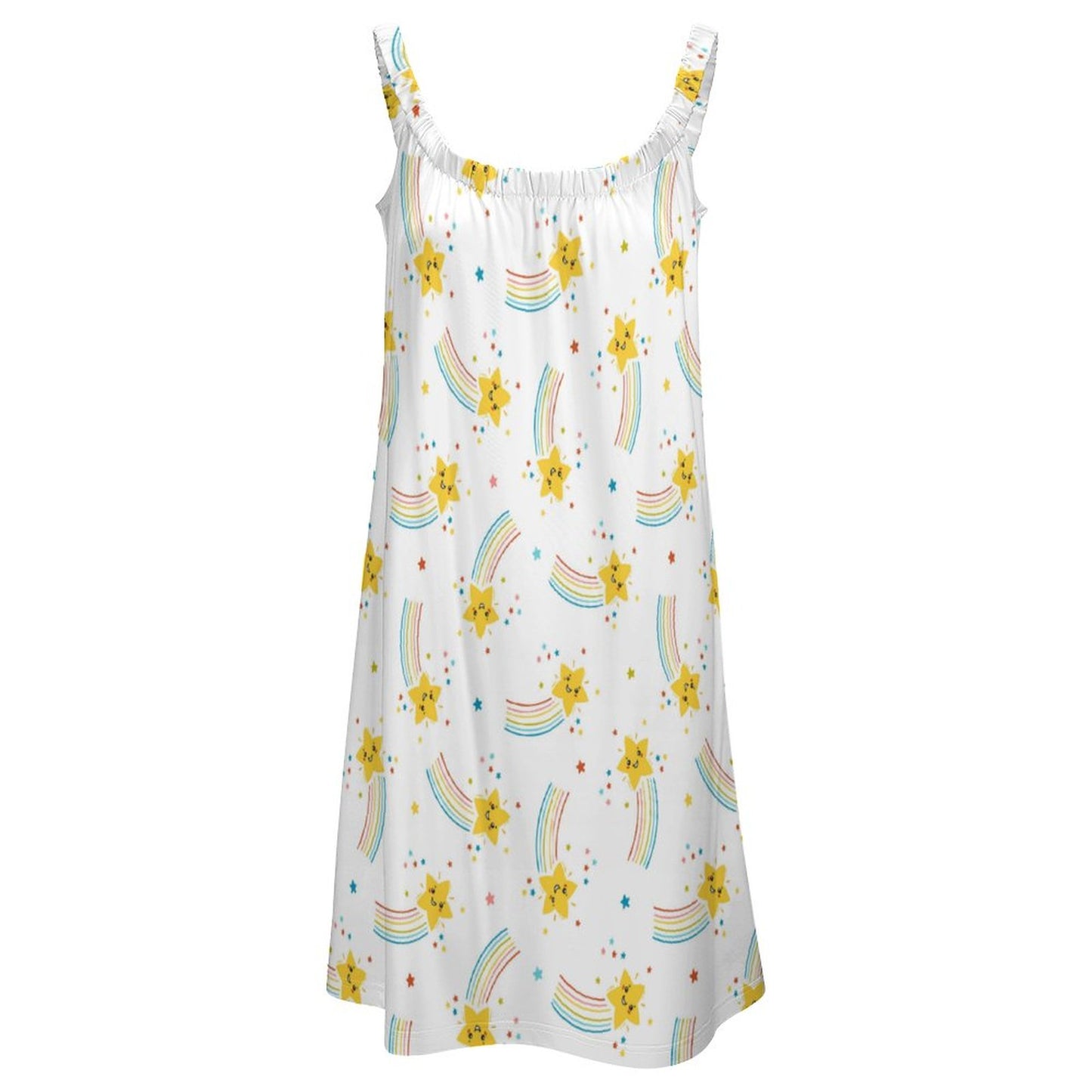 Custom Beach Sling Halter Sleeveless Dress