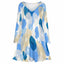 Custom Plus Size V-Neck Dress