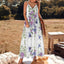 Custom Halter Ankle Length Dress