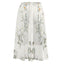 Custom Women's Double Chiffon Long Skirt