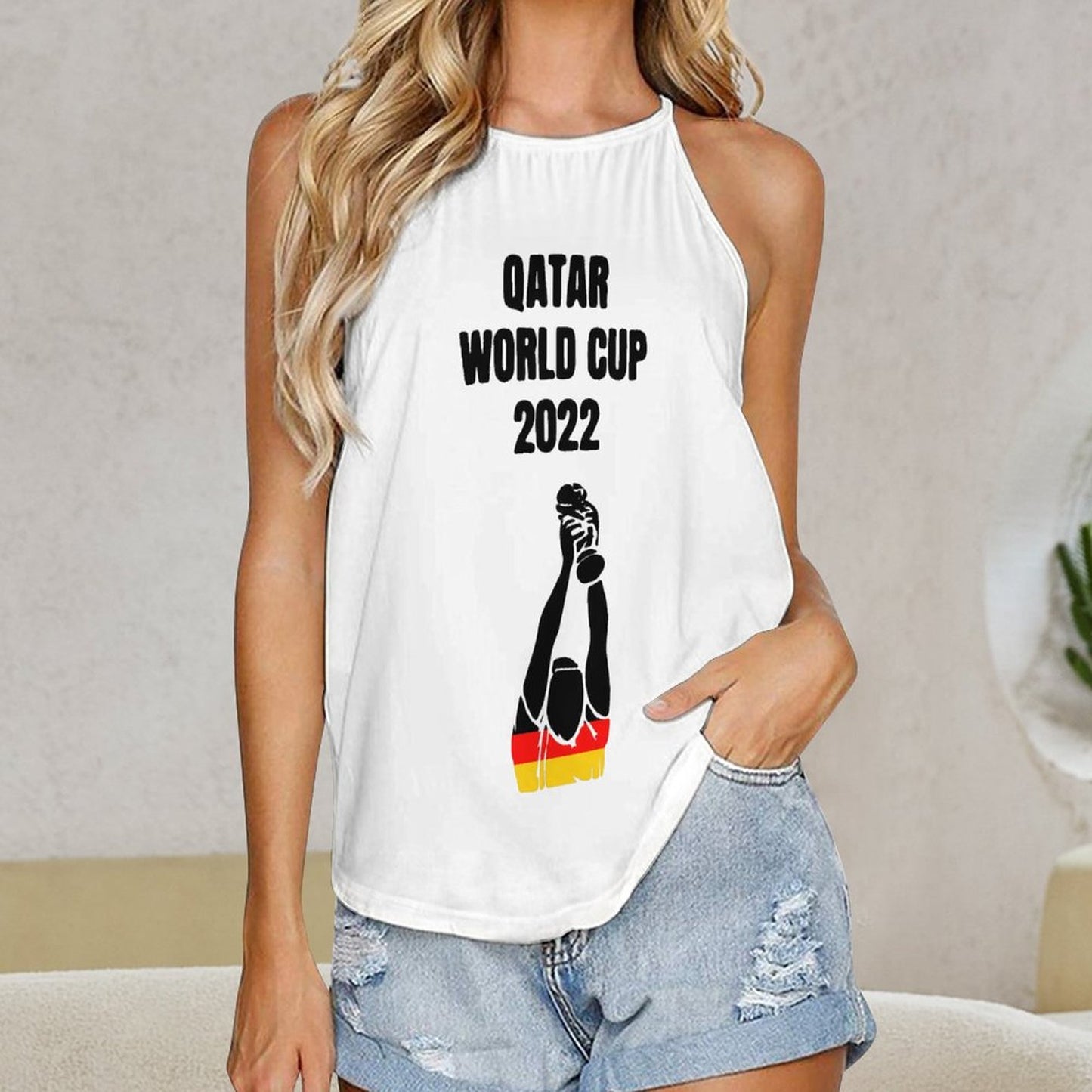 Custom Round Neck Vest For Women