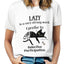Custom Mid Sleeve Full Print T-shirt For Women